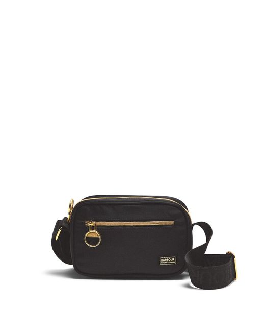 Barbour Black Qualify Micro Crossbody Bag