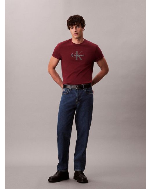 Calvin Klein Blue 90S Taper Jeans for men