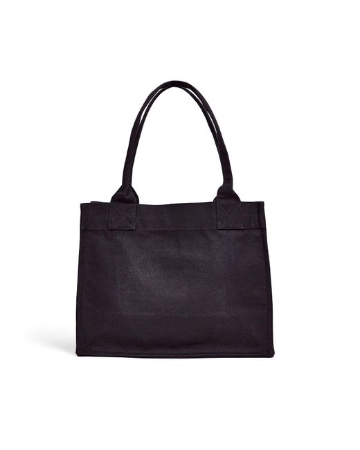 Ganni Large Easy Shopper Tote Bag in Black | Lyst UK