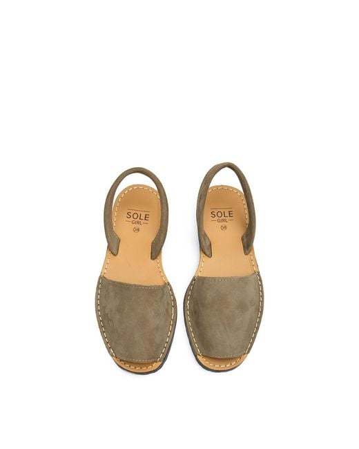 Sole Ldn Metallic Macaw Menorcan Sandals