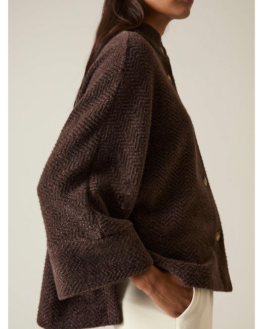 James Lakeland Brown Batwing Jacket