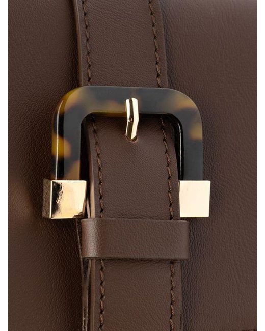 V.Gan Brown Vegan Coco Tortoiseshell Bags And Wallets