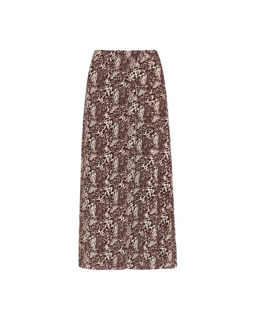 Whistles Multicolor Women's Micro Leopard Print Wrap Skirt