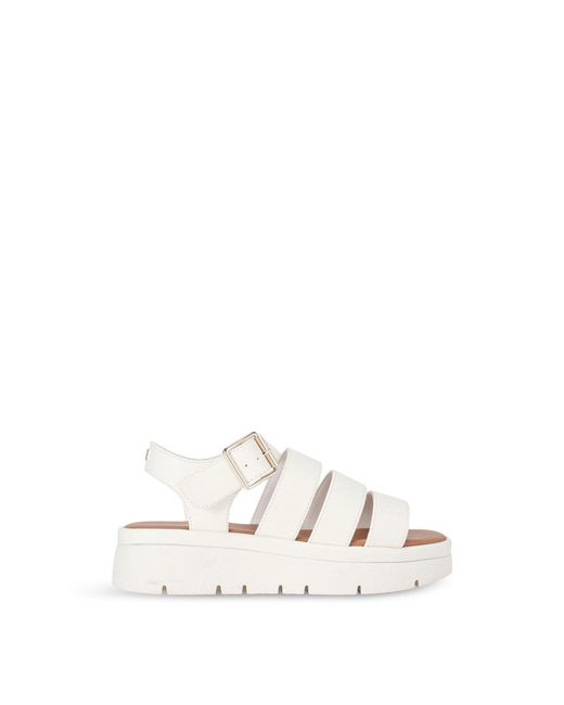 KG by Kurt Geiger White Daisy Cage