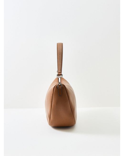 Gianni Chiarini Brown Cleo Medium Shoulder Bag Tan