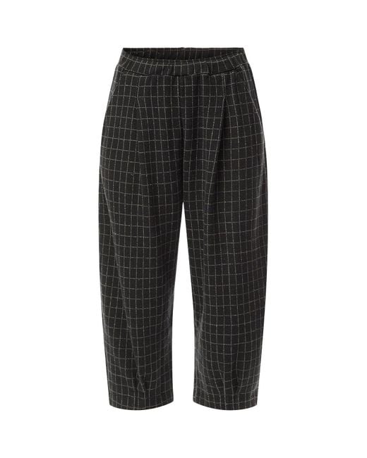Mama B. Black Bianco Trouser