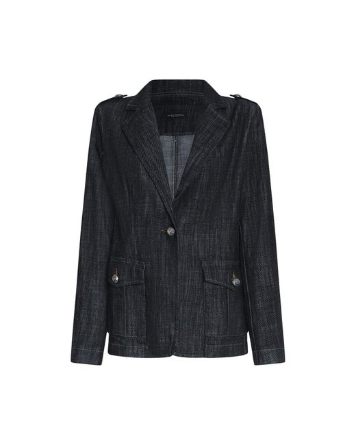 James Lakeland Black Darck Jean Tailored Blazer
