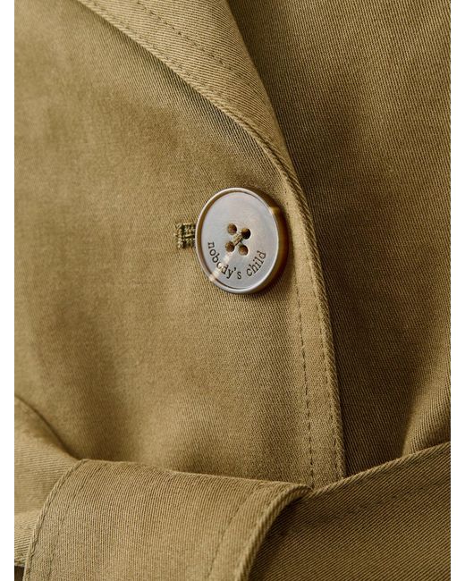 Nobody's Child Green Okasan Trench Coat