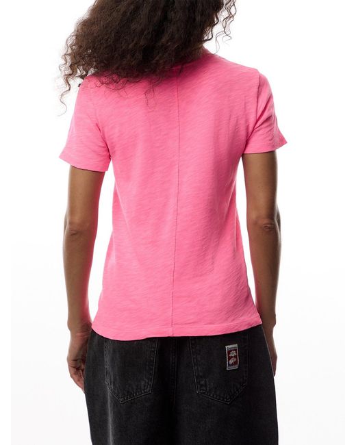 American Vintage Pink Sonoma T-Shirt for men