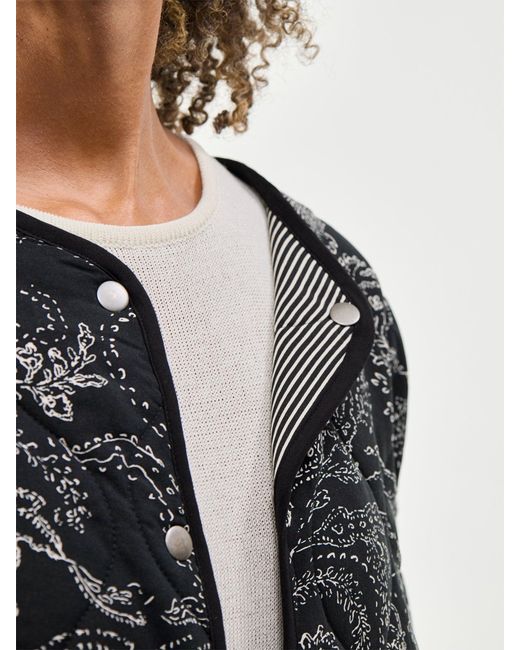 Soya Concept Black Gerdis Paisley Jacket Multi