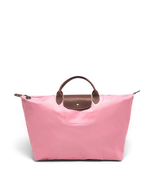 Longchamp Pink Women's Le Pliage Original S Travel Bag