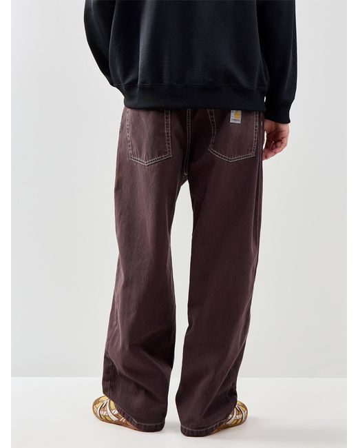Carhartt Purple Brandon Trousers Jeans for men
