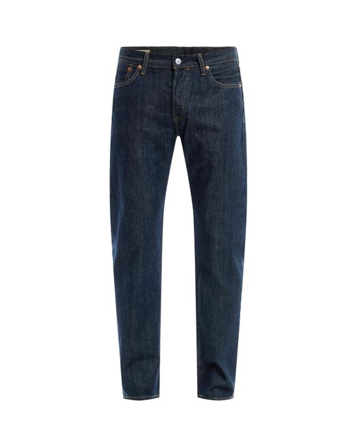 Levi's Blue Men's 501 Regular Fit Jeans for men