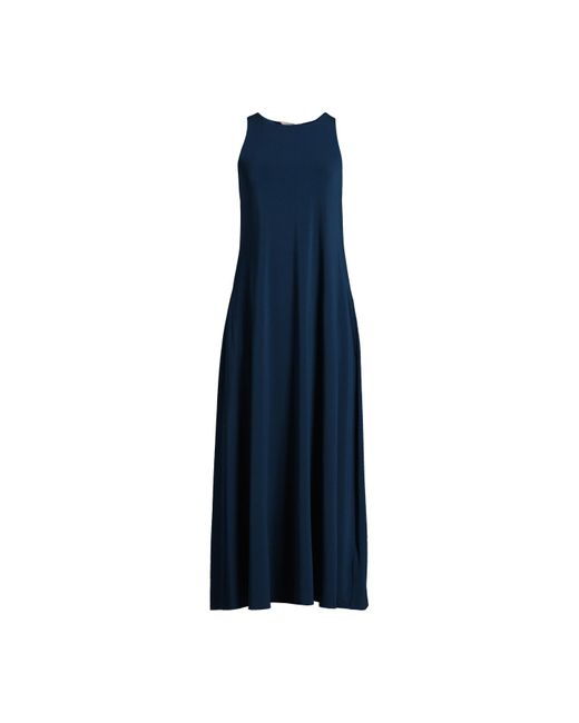 Max Mara Blue Women's Supremo Sleeveless Jersey Dress