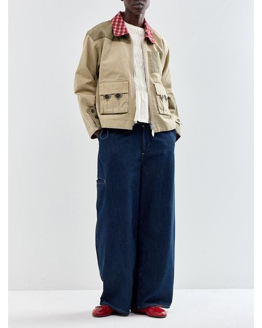 Damson Madder Natural Marcelle Barn Jacket