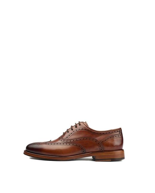 Sole Brown Elcho Brogue Shoes Tan for men