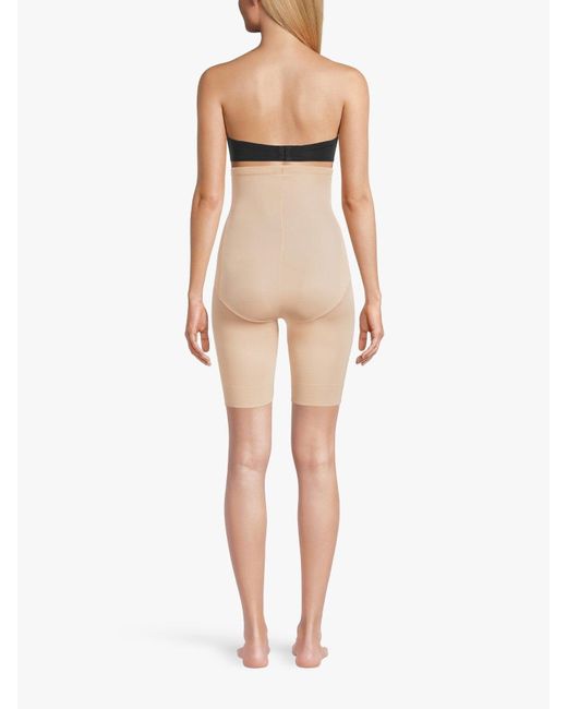 Miracle Control White Hi Waist Thigh Slimmer