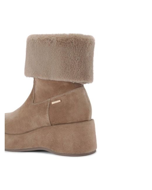 Carvela Kurt Geiger Brown Apres Fur