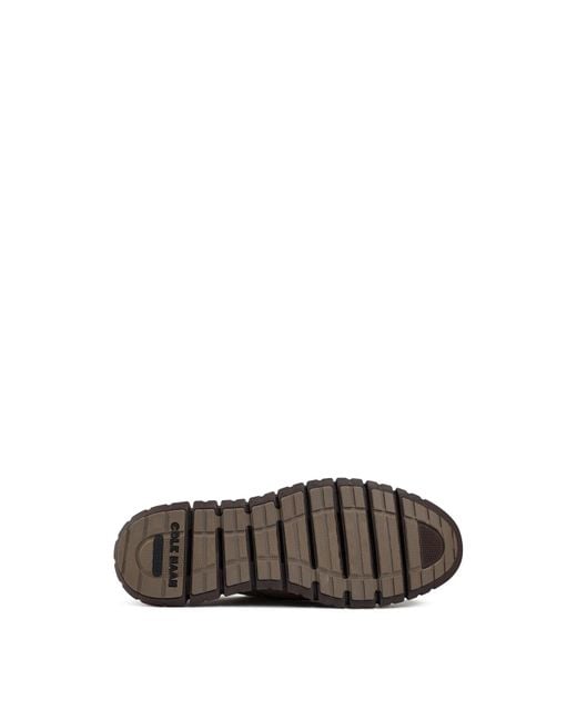 Cole Haan Brown Men's Zerogrand Remastered Wing Tip Oxford Shoes for men