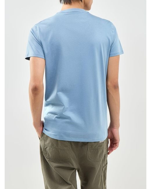 Lacoste Blue Pima T-Shirt for men