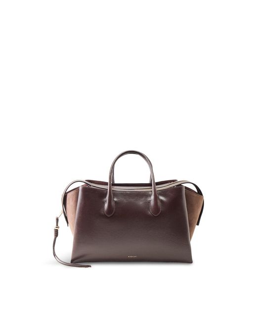 Radley Brown Romilly Large Ziptop Grab Bag
