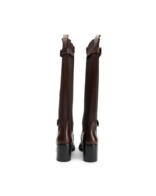 Sole Black Gotta Elasticated Knee High Boots