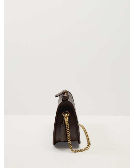 COACH Natural Waverly Signature Canvas Shoulder Bag Maple