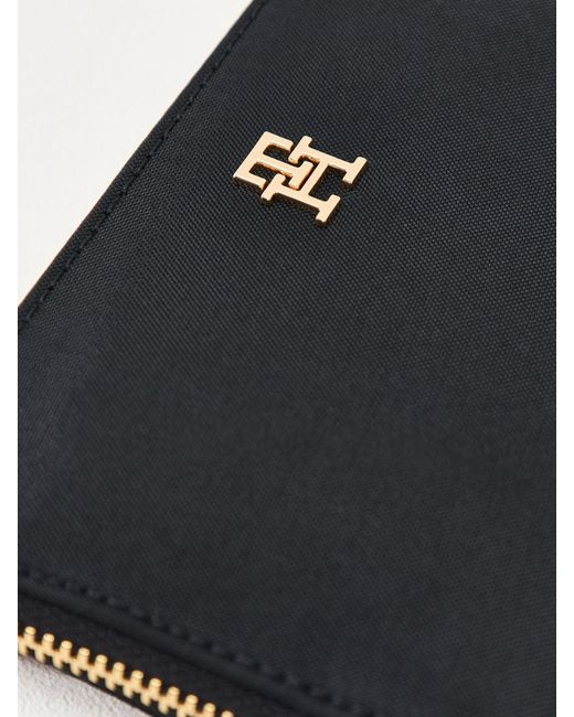Tommy Hilfiger Black Popette Med Za Wallet Bag