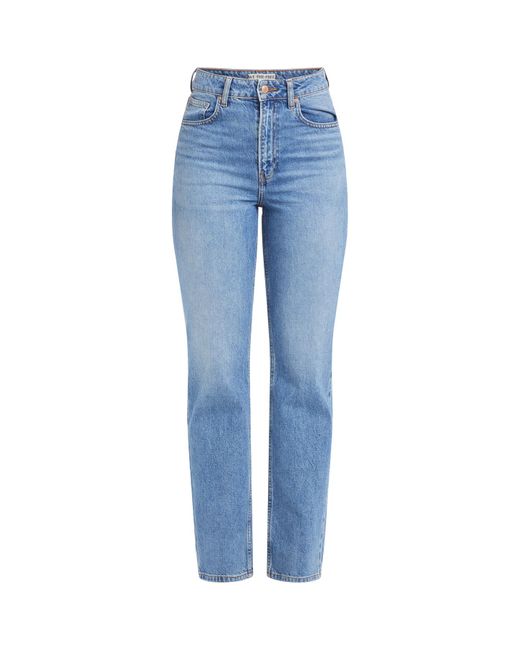 Free People Blue Women's Pacifica Straight Leg Jeans