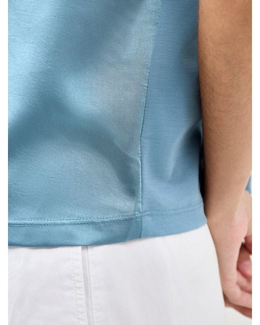 Weekend by Maxmara Blue Gilbert Blouse