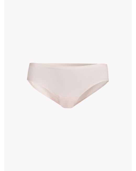 Chantelle White Soft Stretch Brazilian Brief