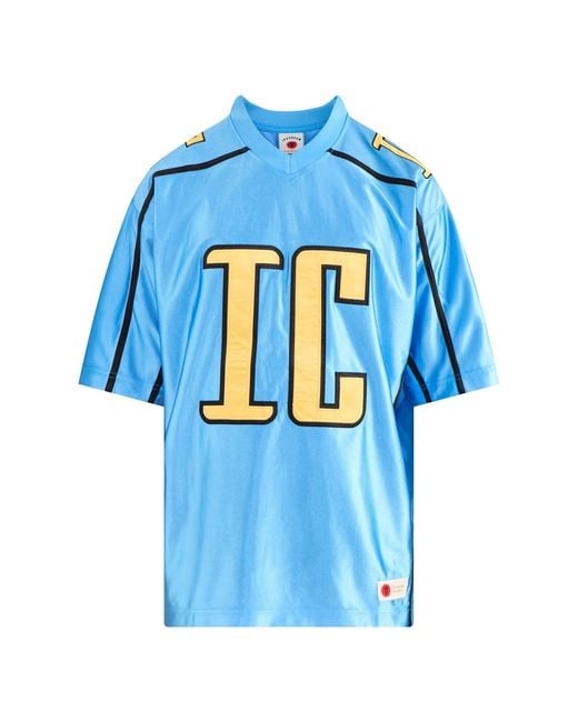 ICECREAM Blue Ic Football Shirt for men