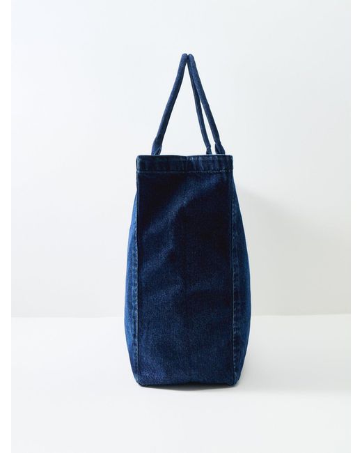 Anine Bing Blue Leo Tote Bag