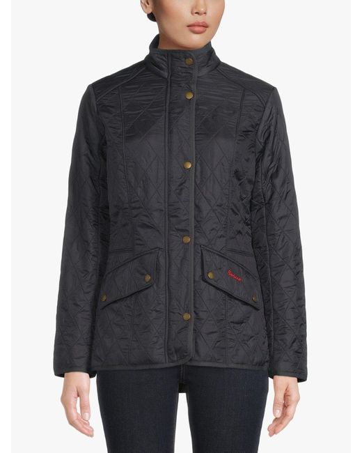 Barbour Black Cavalry Quilted Jacket