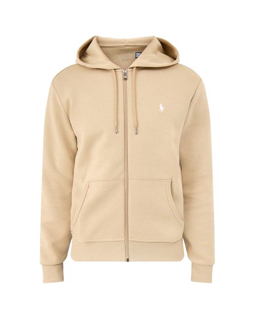 Polo Ralph Lauren Natural Doible Knit Hoodie for men