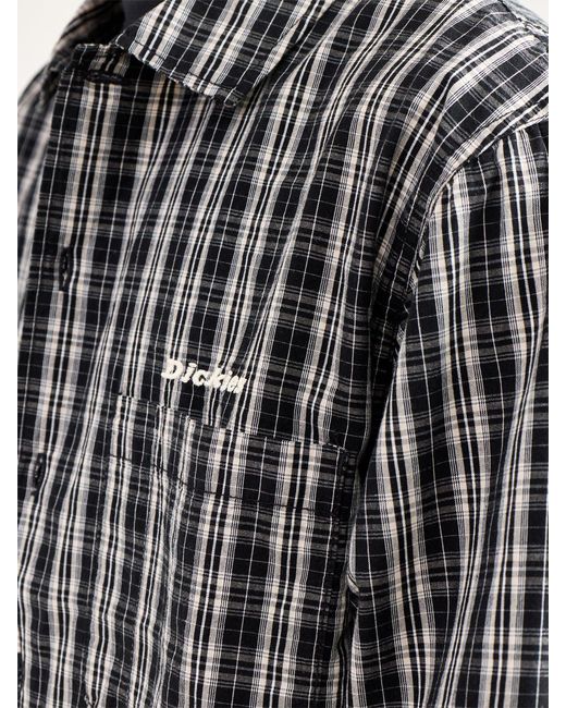 Dickies Gray Wellsville Long Sleeve Shirt for men