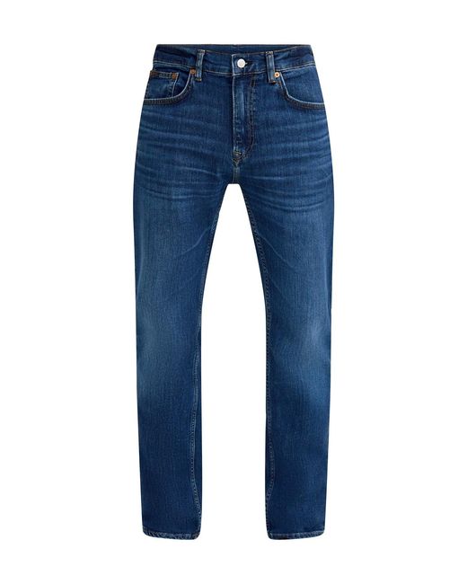 Gant Blue Regular Fit Jeans Mid for men