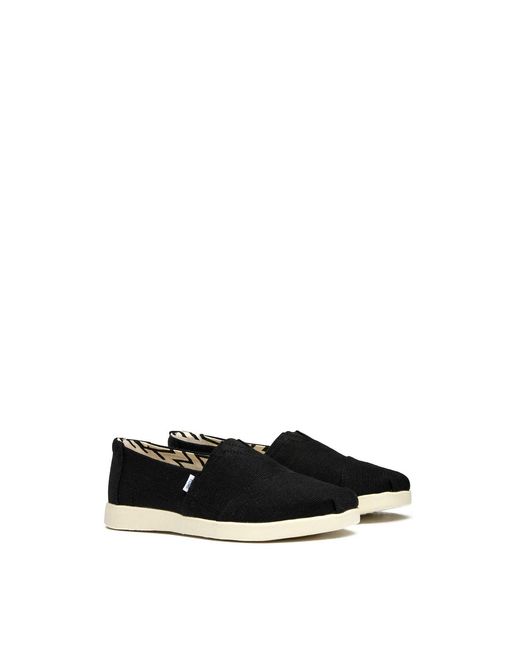TOMS White Classic Alpargata Plus Canvas Espadrilles