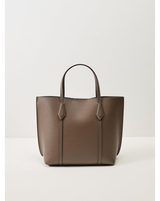 Tory Burch Brown Perry Small Tote Bag