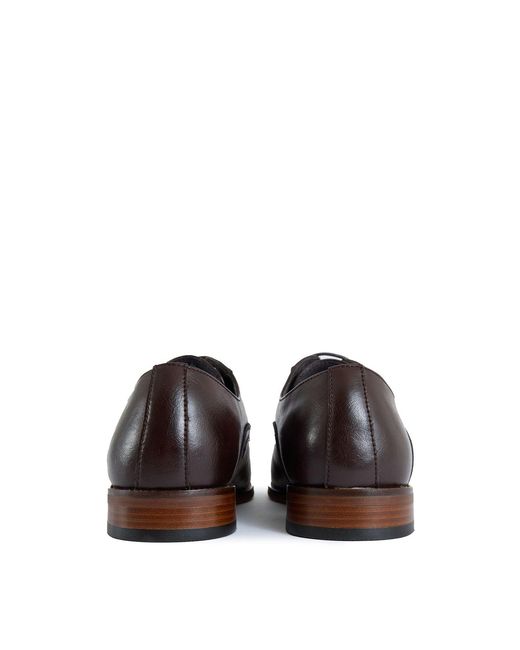 V.Gan White Americano Derby Shoes for men
