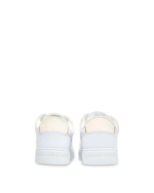 Tommy Hilfiger White Essential Chic Court Trainers