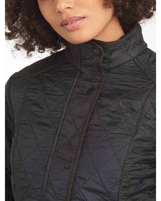 Barbour Black Cavalry Polarquilt