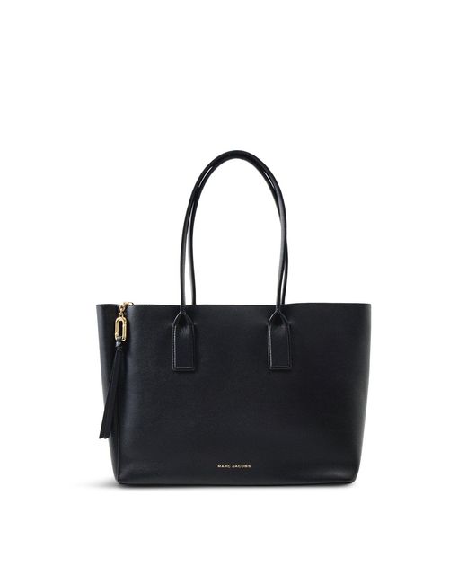 Marc Jacobs Black The Work Coated Tote Bag