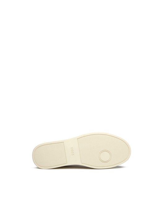 Boss White Kieran Trainers for men