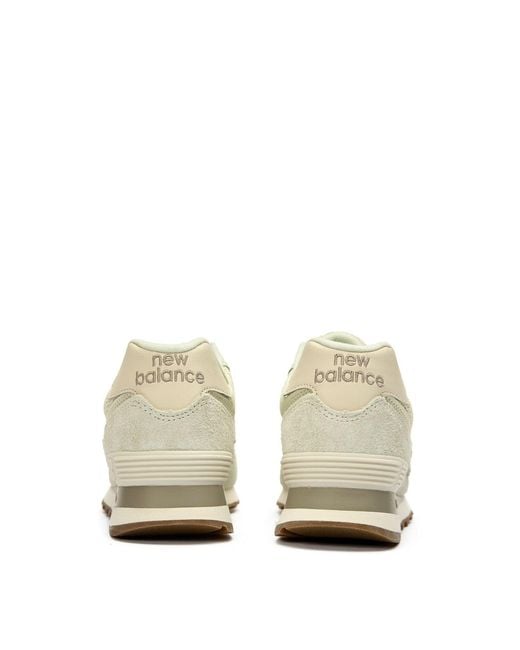 New Balance White 574 Trainers Neutral for men