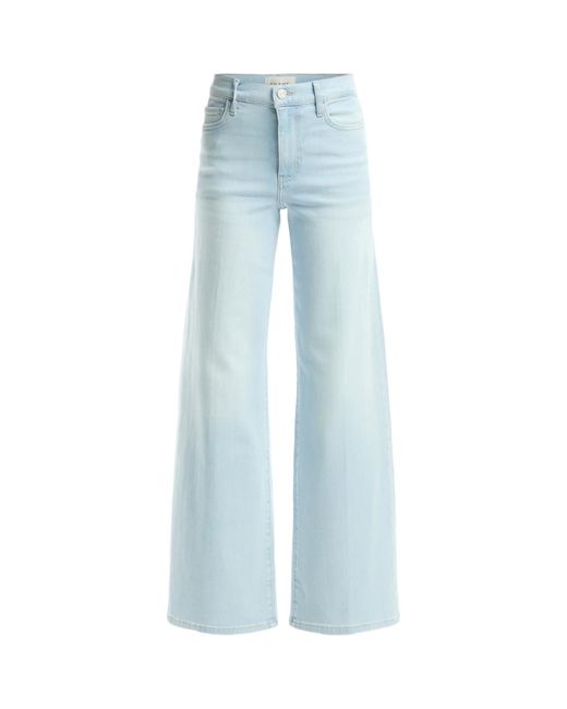 FRAME Blue Women's The Slouchy Straight Jeans
