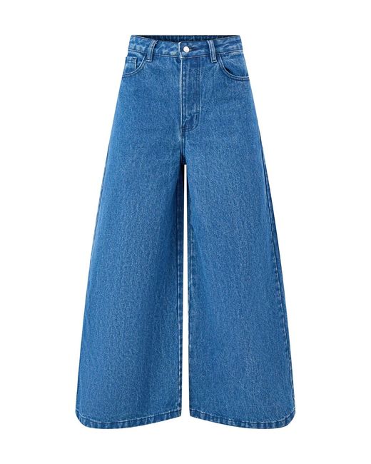 Never Fully Dressed Blue Palazzo Jan Jeans