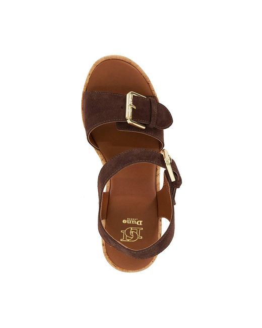 Dune White Kamia Heeled Sandals