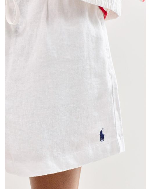 Polo Ralph Lauren White Shorts