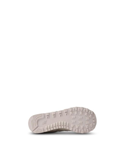 New Balance White 574 Trainers for men